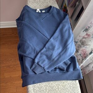 Woman’s Blue Sweater